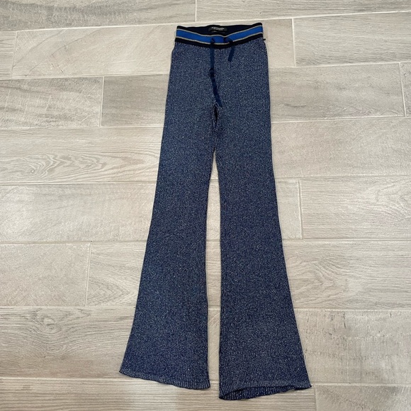 Scotch & Soda lurex knitted flare pants XS - Picture 2 of 14
